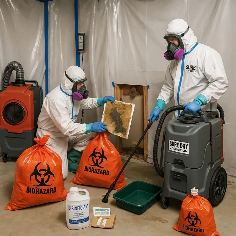 Contaminated Water Handling Protocols process in Shafter, CA