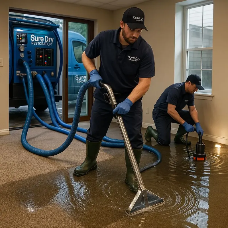 Water Extraction and Removal process in Shafter, CA